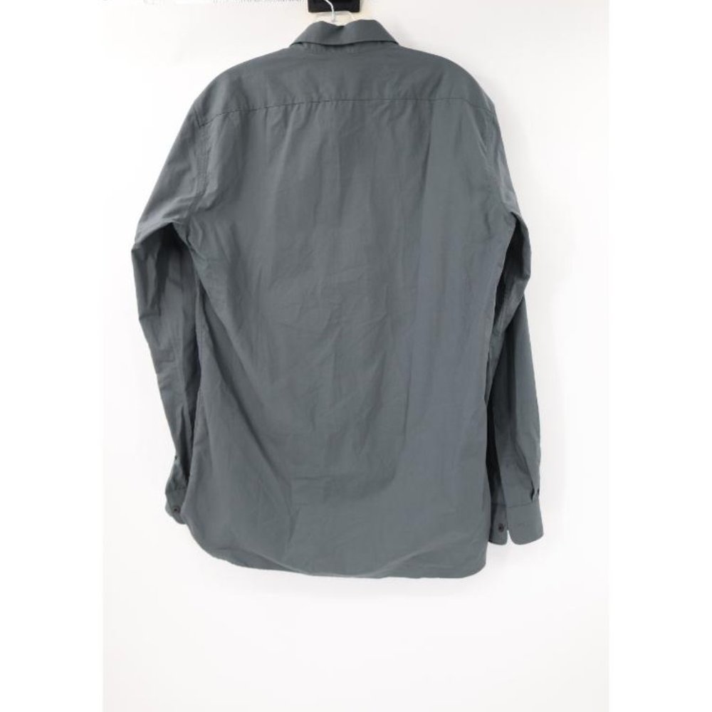 NWT Dries Van Noten Dress Shirt Mens 50 Cadogan M.W. Gray Long Sleeve Button Up - Picture 9 of 11